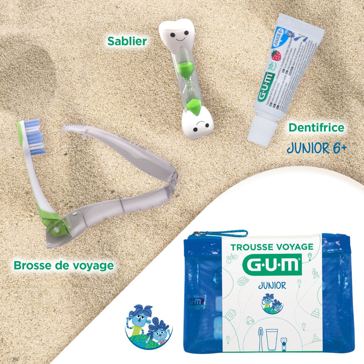 Gum Junior Travel Kits From 6 years 12ml (0.41fl oz)