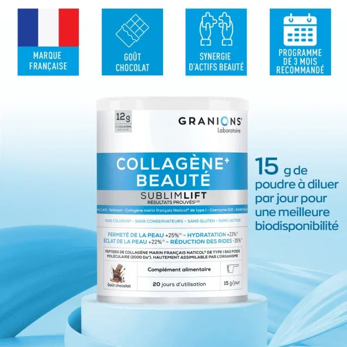 Granions SublimLift Anti-ageing collagen chocolate flavour 330g (11.64 oz)
