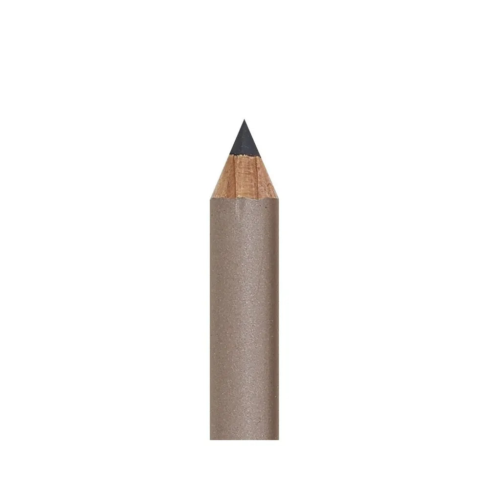 Eye Care Cosmetics Eyebrow Pencil with Jojoba Oil and Vitamin E, Fragrance-Free, Carmine-Free, Paraben-Free, Dark Brown