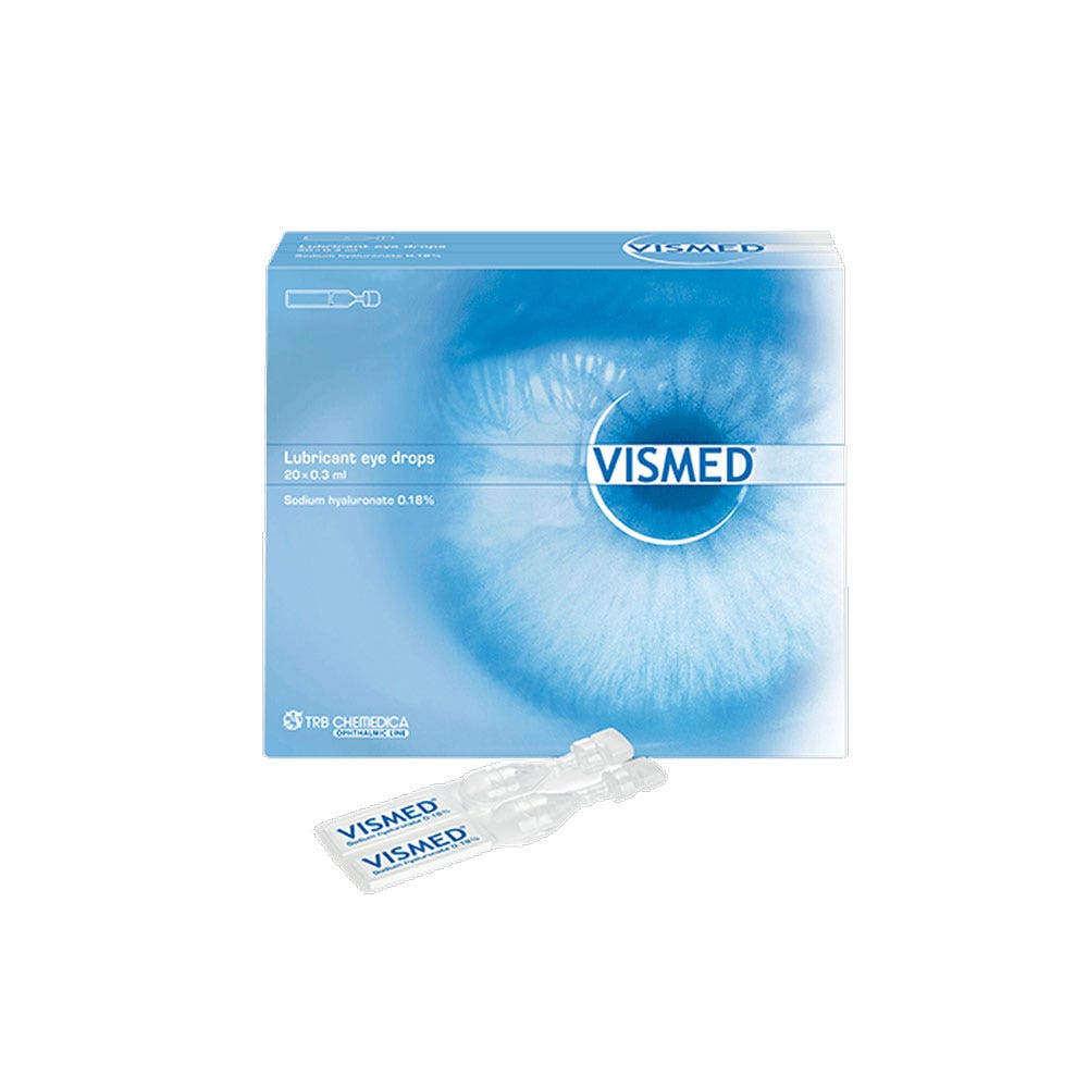 Horus Pharma Vismed lubricating eye drops 0.3ml (0.01fl oz)