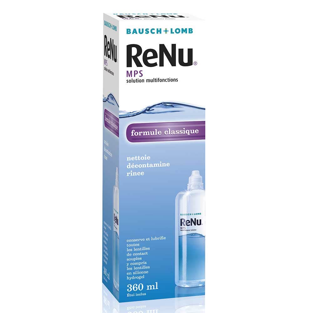 Bausch&Lomb Renu Mps Multifunction Solution Classic formula 360ml (12.17fl oz)