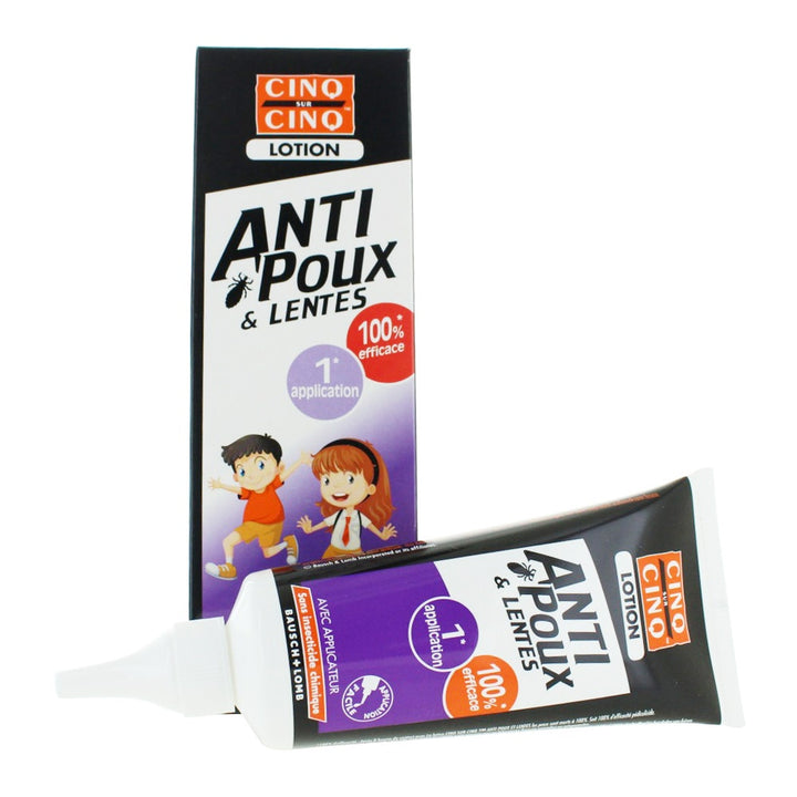 Cinq Sur Cinq Anti Lice And Nits Lotion + Applicator 100ml (3.38fl oz)