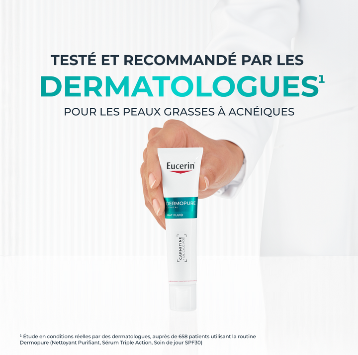 Eucerin Dermopure سائل مطفٍ للبشرة المعرضة للشوائب 40ml