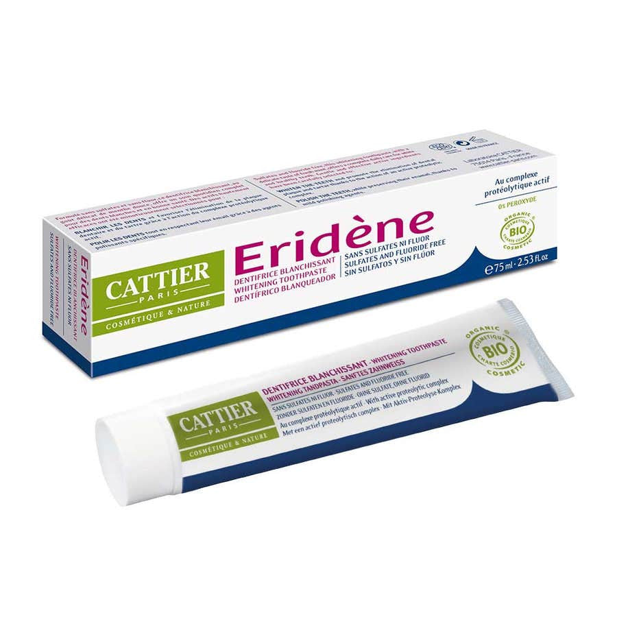 Cattier Eridene Whitening Toothpaste 75ml (2.53fl oz)