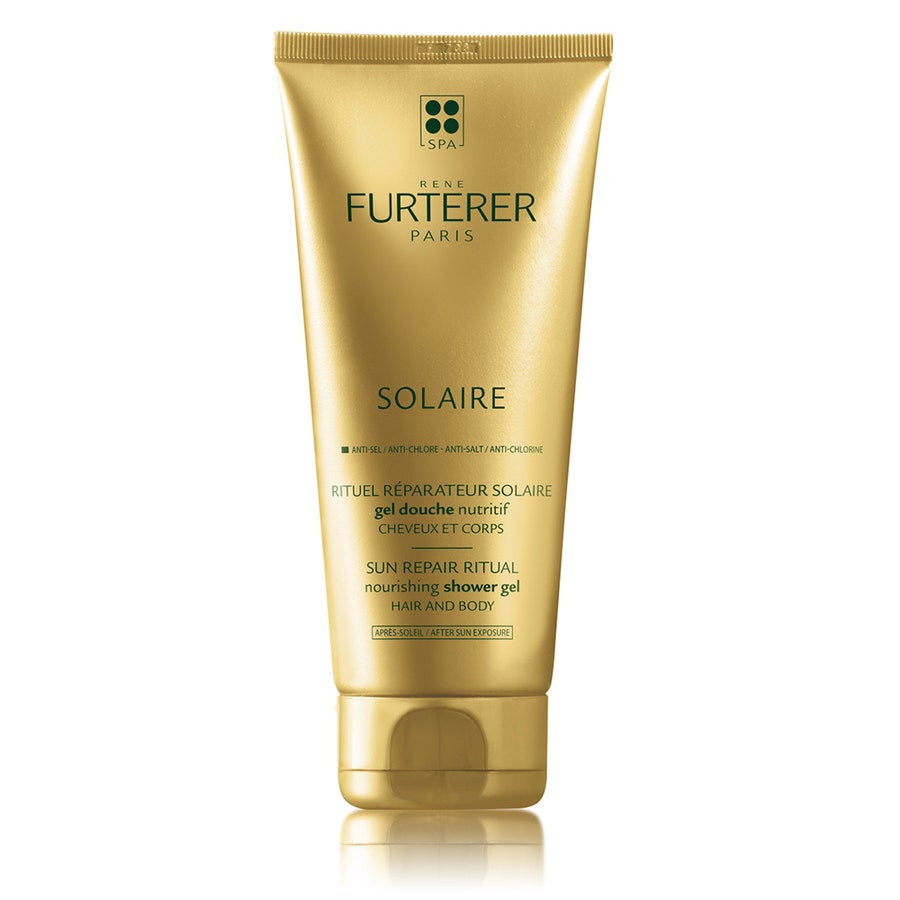 René Furterer Solaire Gel Douche Nourrissant Corps et Cheveux 200 ml (6,76 fl oz) 