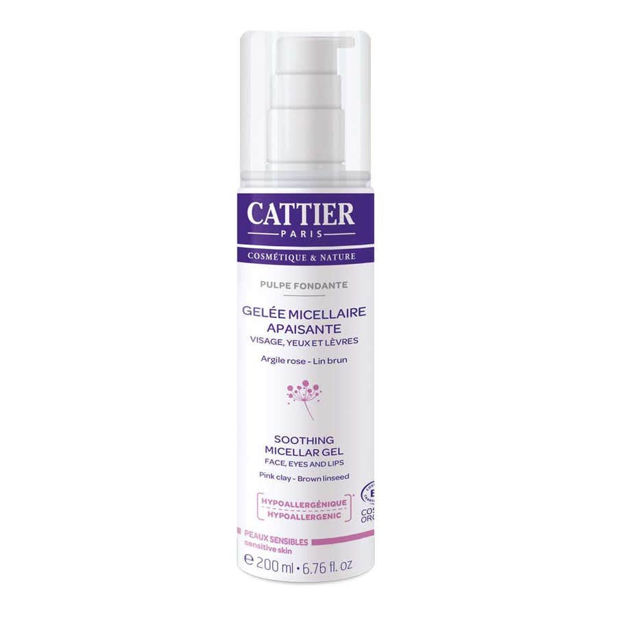 Cattier Soothing Micellar Gel Sensitive Skin 200ml (6.76fl oz)