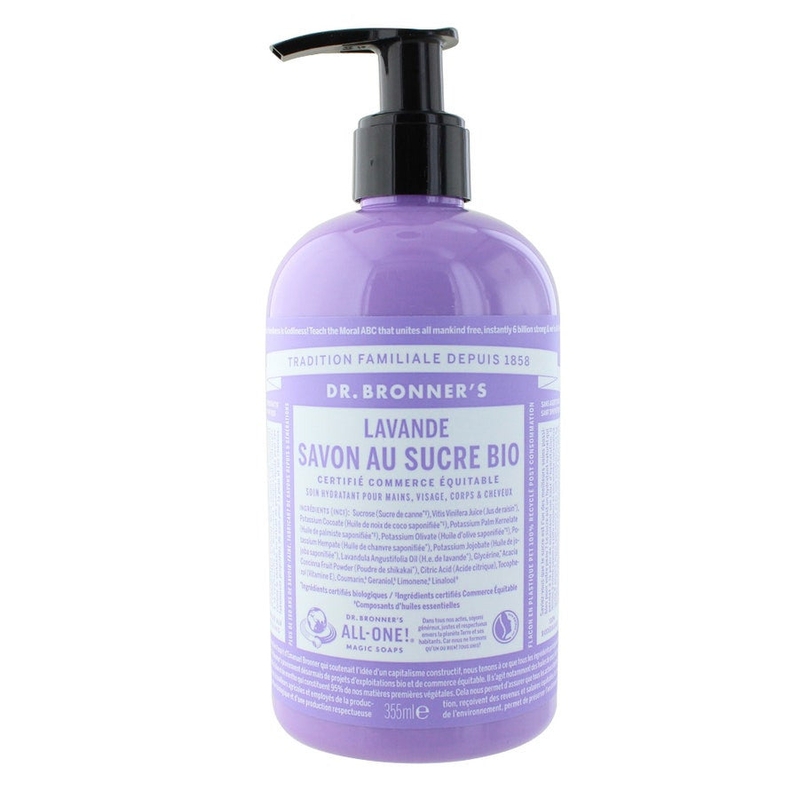 Dr Bronner'S Lavender Liquid Soaps 355ml  (12 fl oz)