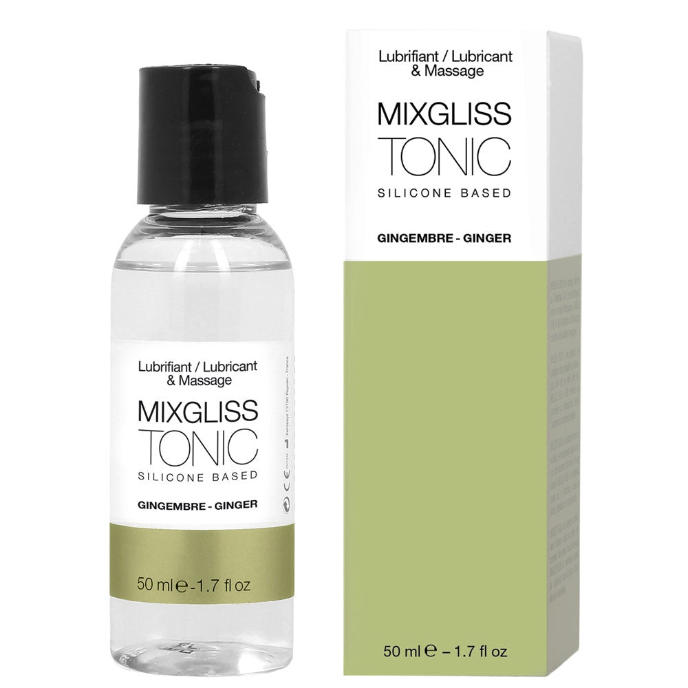 Mixgliss Tonic Lubricant And Massage With Silicone Ginger Flavour 50ml (1.69fl oz)