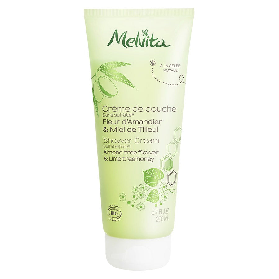 Crème de douche Melvita Fleur d'amandier 200 ml (6,76 fl oz) 