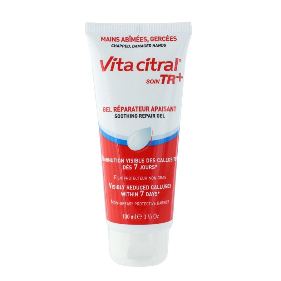 Vita Citral Asepta Care Tr+ Gel Réparateur Apaisant Mains Gercées et Abîmées 100 ml (3,38 fl oz) 