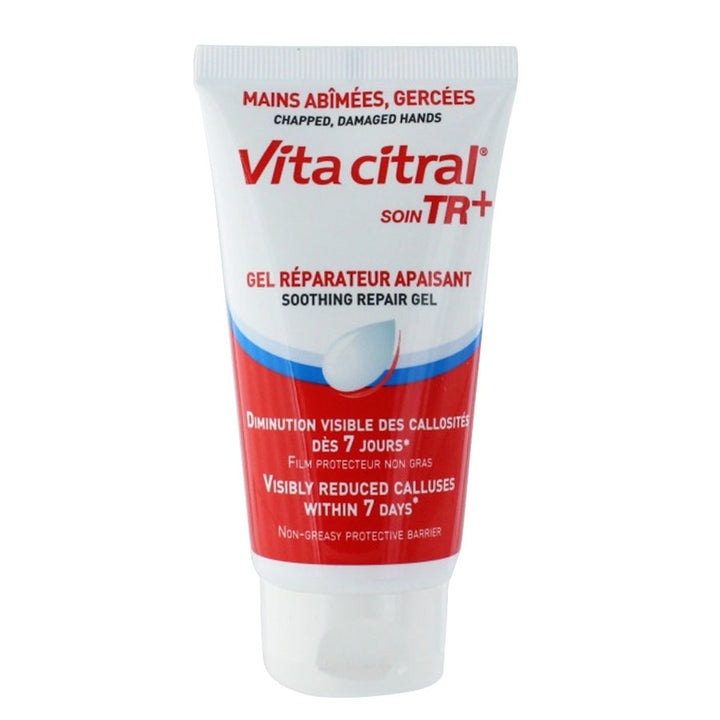 Vita Citral Asepta Care Tr+ Gel Réparateur Apaisant pour Mains Gercées et Abîmées 75ml