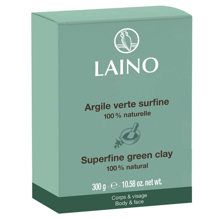 Argile verte superfine Laino Corps et visage 300 g (10,58 oz) 