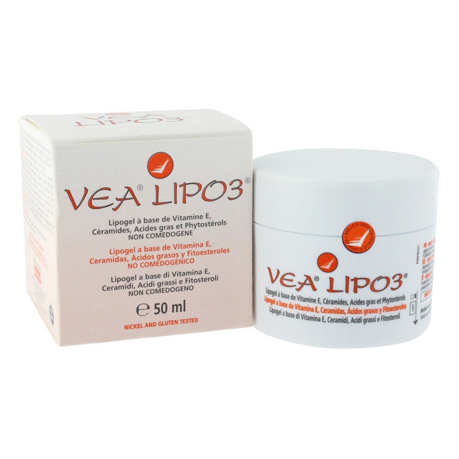 Vea Lipo3 Lipogel à la vitamine E pour peaux abîmées Vea 50 ml (1,69 fl oz) 