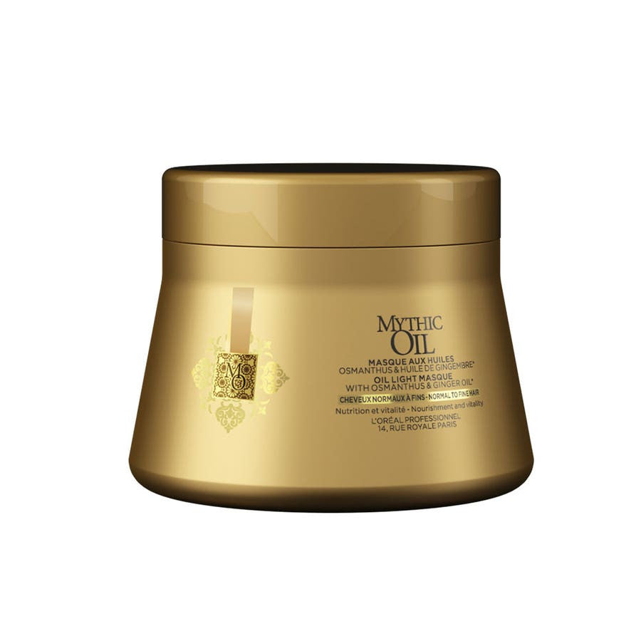 L'Oréal Professionnel Mythic Oil Masque à l'huile Cheveux normaux à fins 200 ml (6,76 fl oz) 