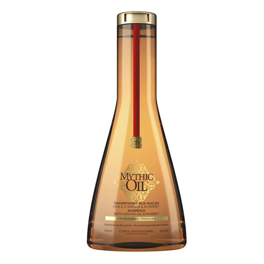 Shampoing à l'huile Mythic Oil de L'Oréal Professionnel pour cheveux épais 250 ml (8,45 fl oz) 