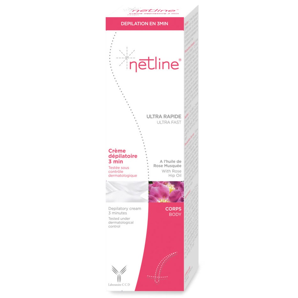 Netline Ultra Fast Body Depilatory Cream 150ml (5.07fl oz)