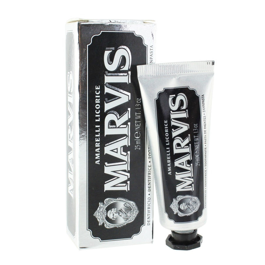 Marvis Amarelli Dentifrice à la réglisse 25 ml (0,84 fl oz) 