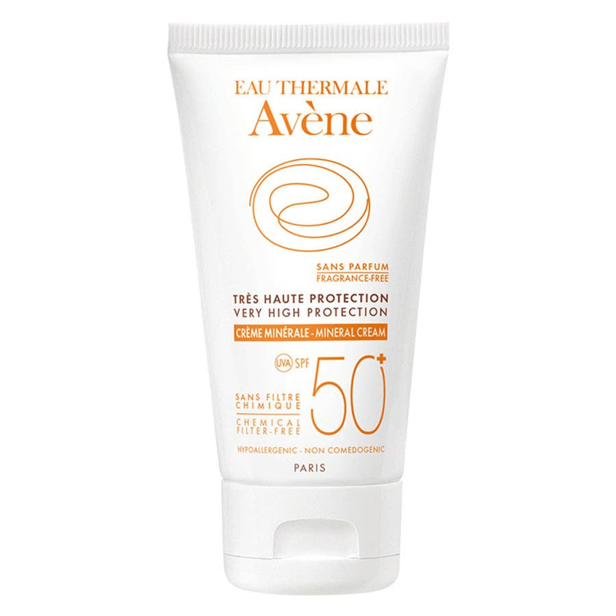 Avène Sun Crème Minérale Très Haute Protection SPF50+ 50 ml 