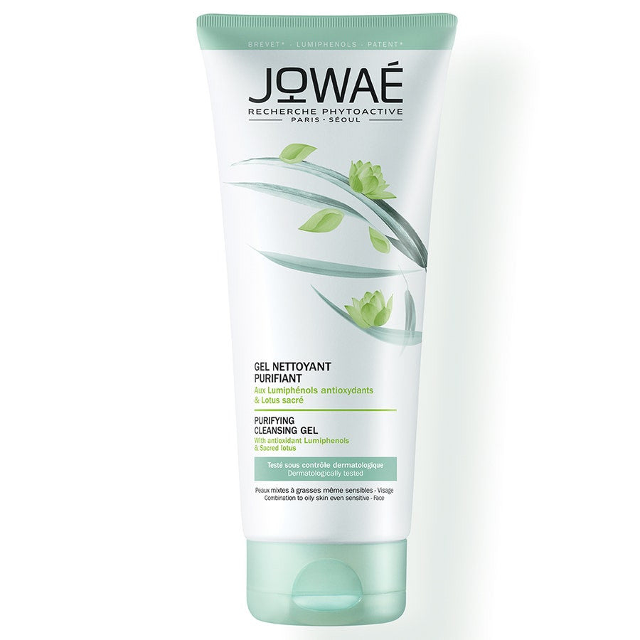 Jowae Gel Nettoyant Visage Purifiant Peaux Mixtes Grasses 200 ml 