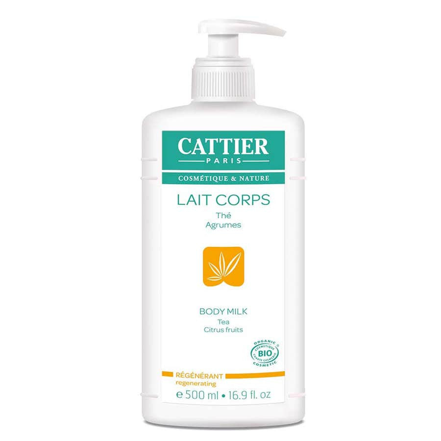 Cattier Lait Corps Régénérant Pamplemousse Citron 500 ml 