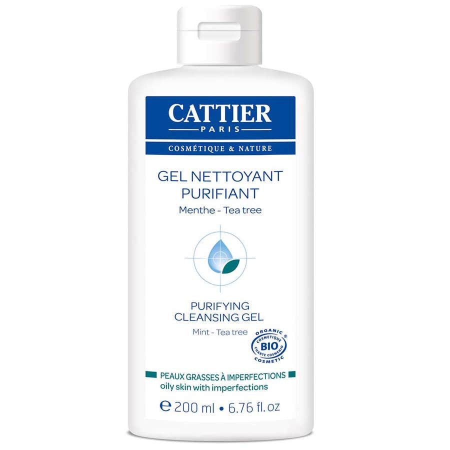 Gel Nettoyant Purifiant Cattier 200 ml 