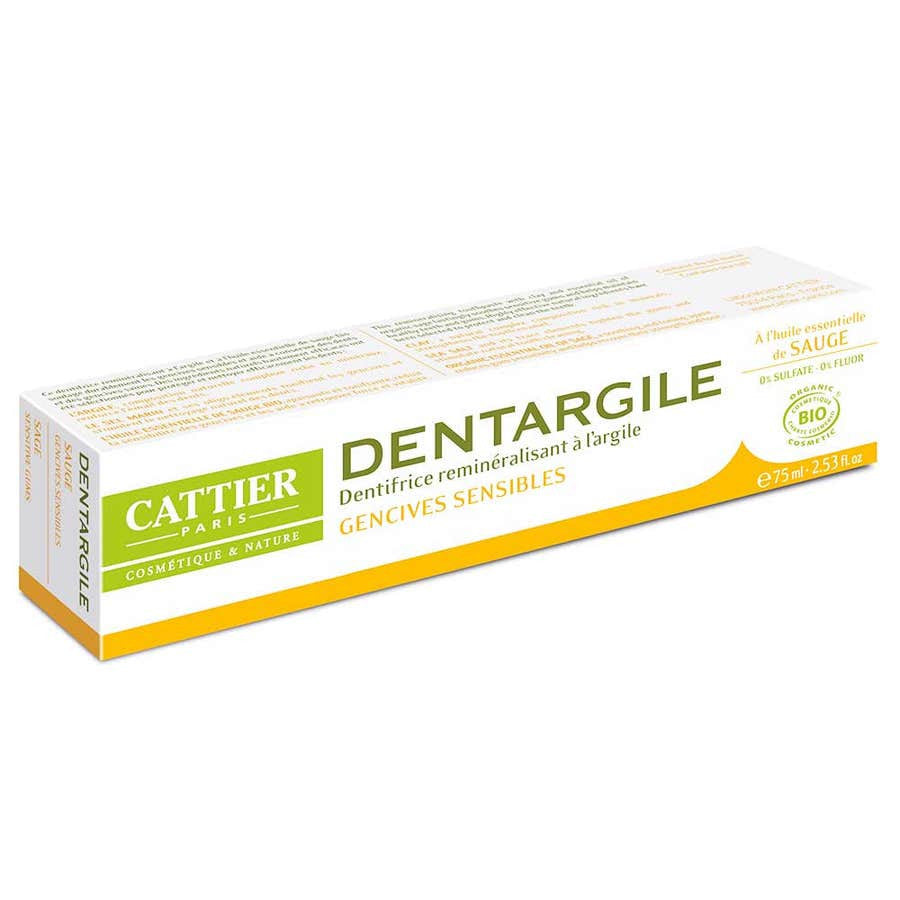 Cattier Dentargile Dentifrice Gencives Sensibles 75 ml (2,53 fl oz) 