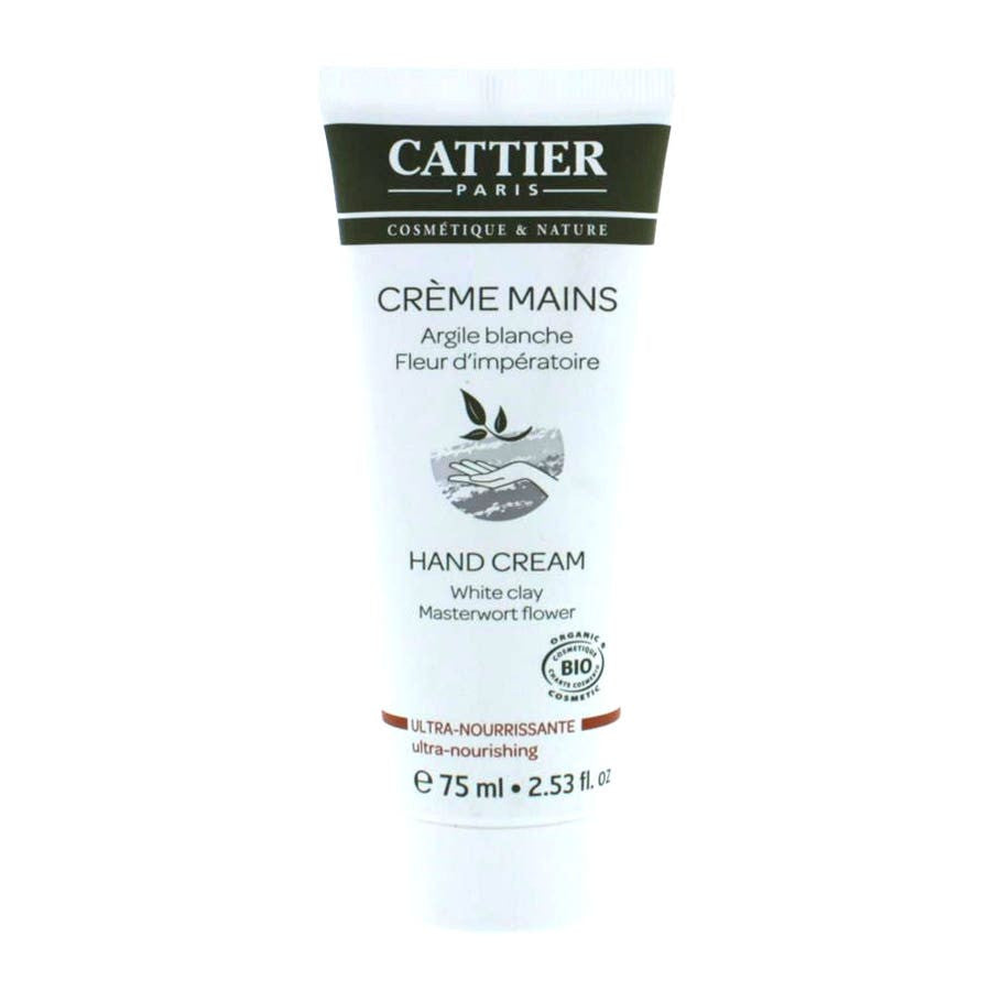 Cattier Ultra Nourishing Hand Cream 75ml (2.53fl oz)