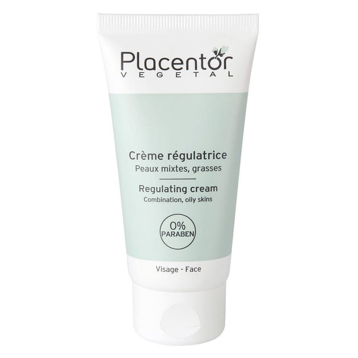 Placentor Crème Végétale Régulatrice Peaux Mixtes et Grasses 50 ml 