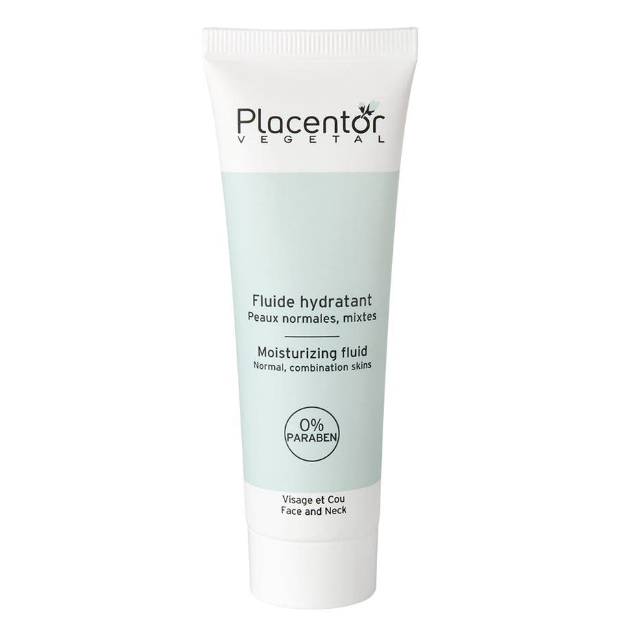 Placentor Fluide Hydratant Végétal 40 ml (1,35 fl oz) pour peaux normales à mixtes, déshydratées 