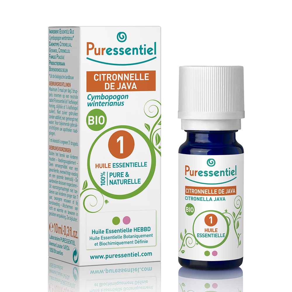 Puressentiel Essential Oils Java Lemongrass Essential Oil 10 ml (0.34fl oz)