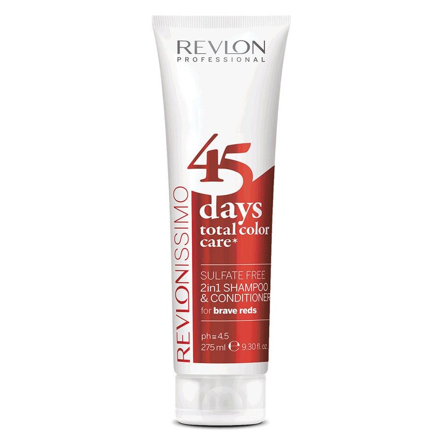 Revlon Professional Revlonissimo 45 Days Color Care Shampooing et après-shampoing Brave Reds 275 ml (9,29 fl oz) 