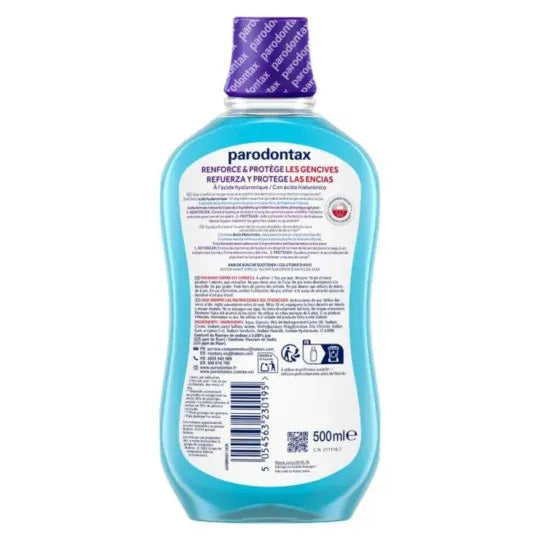 Parodontax Enxaguante Bucal Fortalece e Protege Morango 500ml