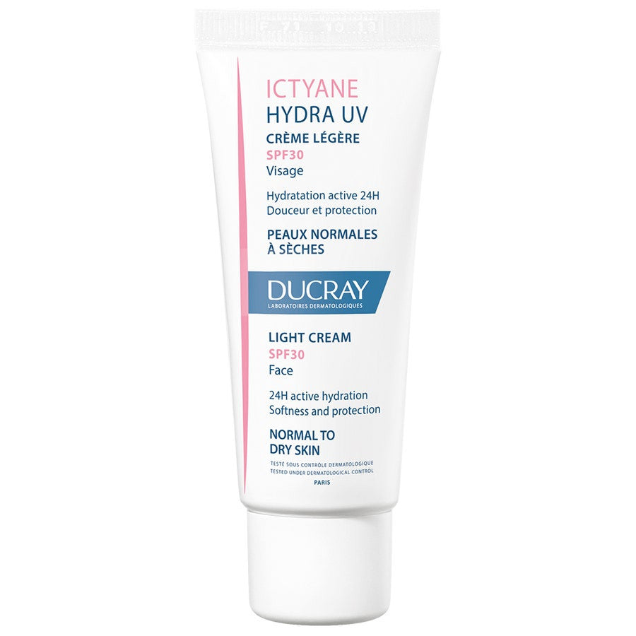 Ducray Ictyane Hydra Uv Light Cream Spf30 Face 40ml (1.35fl oz)