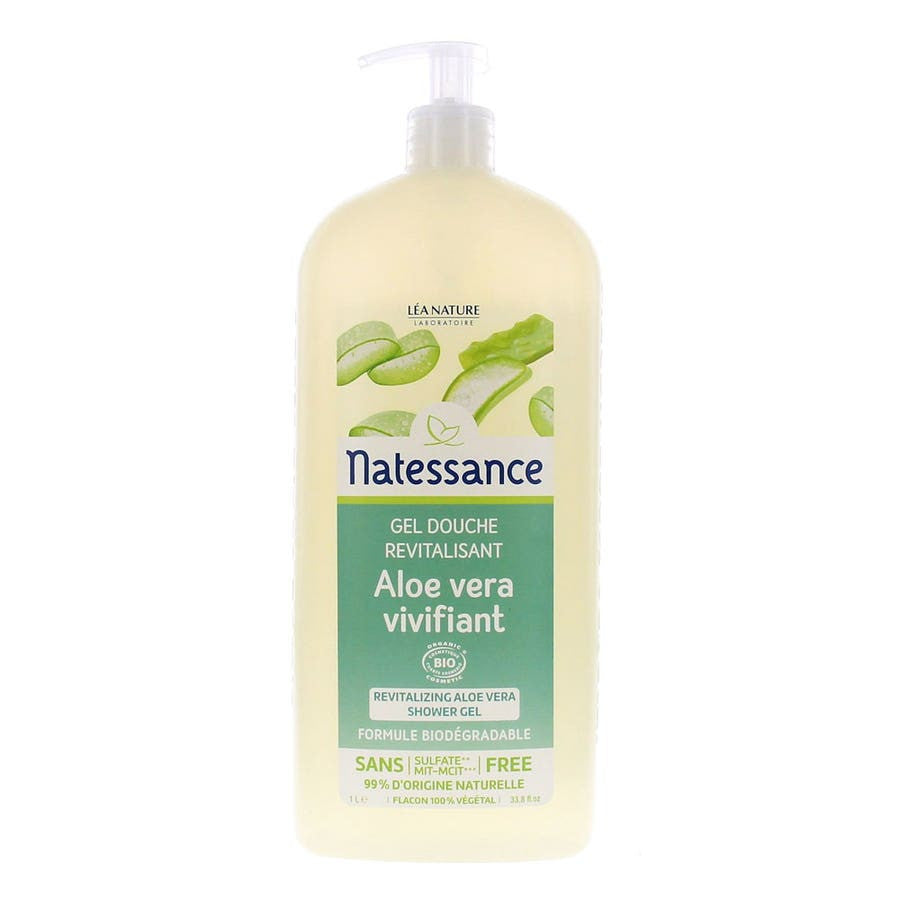 Natessance Natessance Aloe Vera Bio Shower Gel 1L (33.81 fl oz)