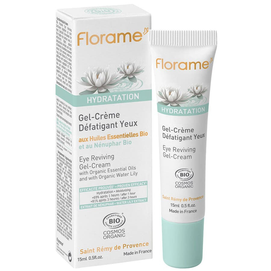 Gel-crème revitalisant pour les yeux Florame 15 ml (0,50 fl oz) 