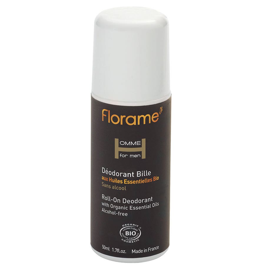 Florame Homme For Men Roll On Deodorant  50ml (1.69fl oz)
