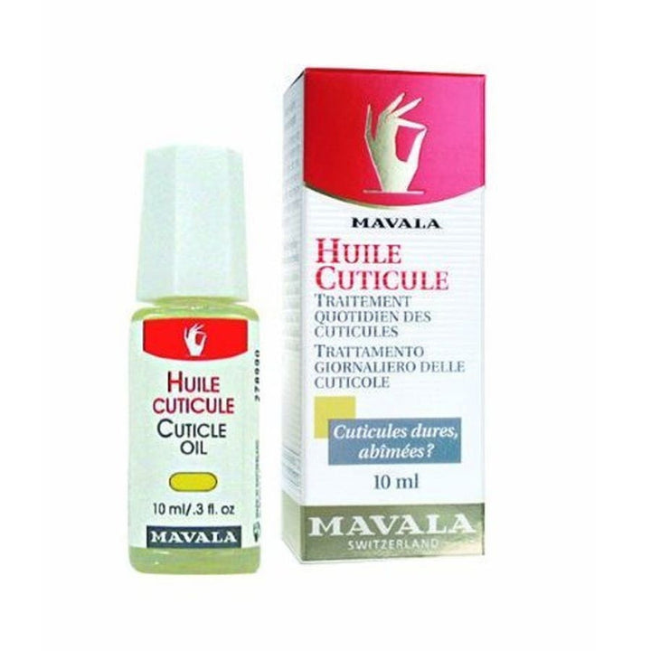 Huile pour cuticules Mavala 10 ml (0,33 fl oz) pour le soin quotidien des ongles 