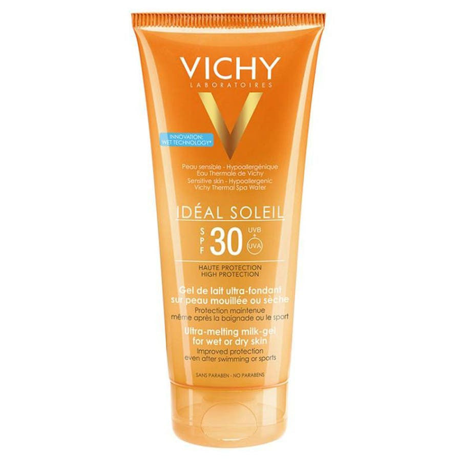 Vichy Idéal Soleil Ultra-Melting Milk-Gel SPF30 for Sensitive Skin 200ml (6.76fl oz)