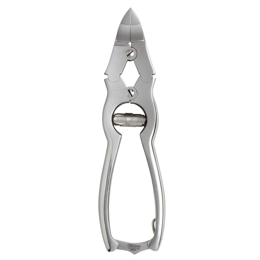 Vitry Chiropody Pliers 58 for Strong Nails, Stainless Steel Nail Nippers