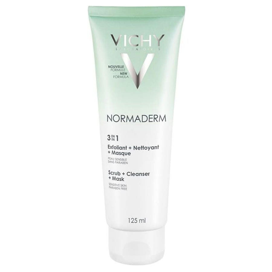 Vichy Normaderm 3 In 1 Cleanser + Scrub + Mask 125ml (4.22fl oz)