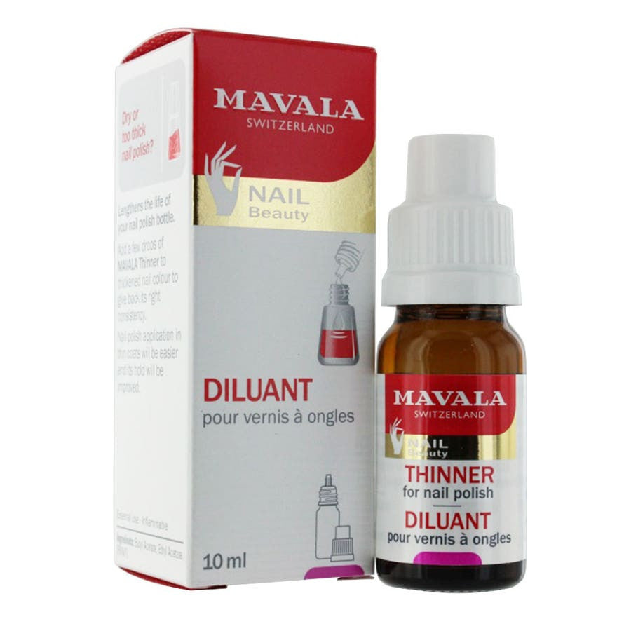 Diluant pour vernis à ongles Mavala 10 ml (0,33 fl oz) 