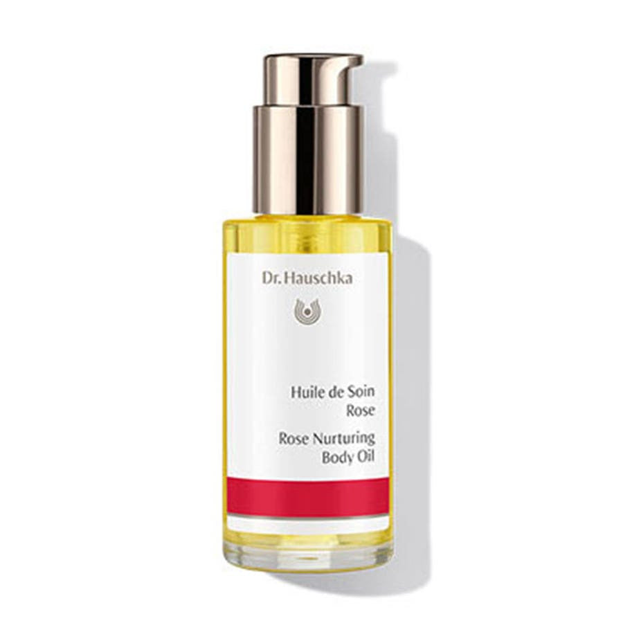 Huile corporelle nourrissante à la rose Dr. Hauschka 75 ml 