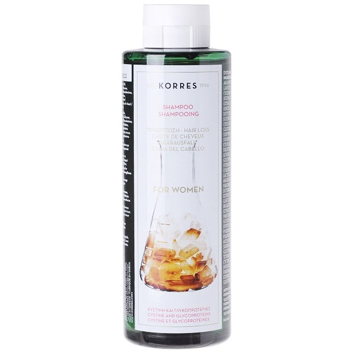 Korres Hair Loss Shampooing pour Femmes à la Cystéine et aux Glycoprotéines 250ml