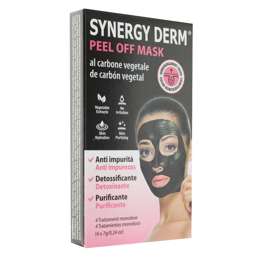 Incarose Charcoal Peel Off Face Mask 7g x4 (0.24 oz x4)