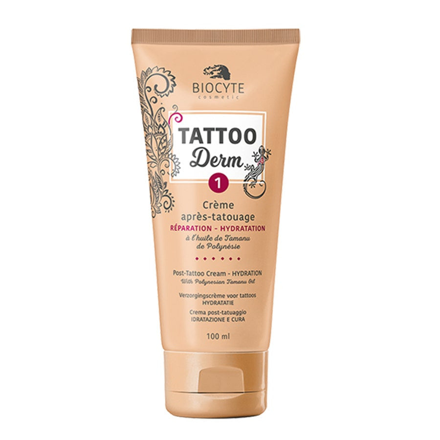 Biocyte Tattoo Derm 1 Crème Après Tatouage 100 ml (3,38 fl oz) 