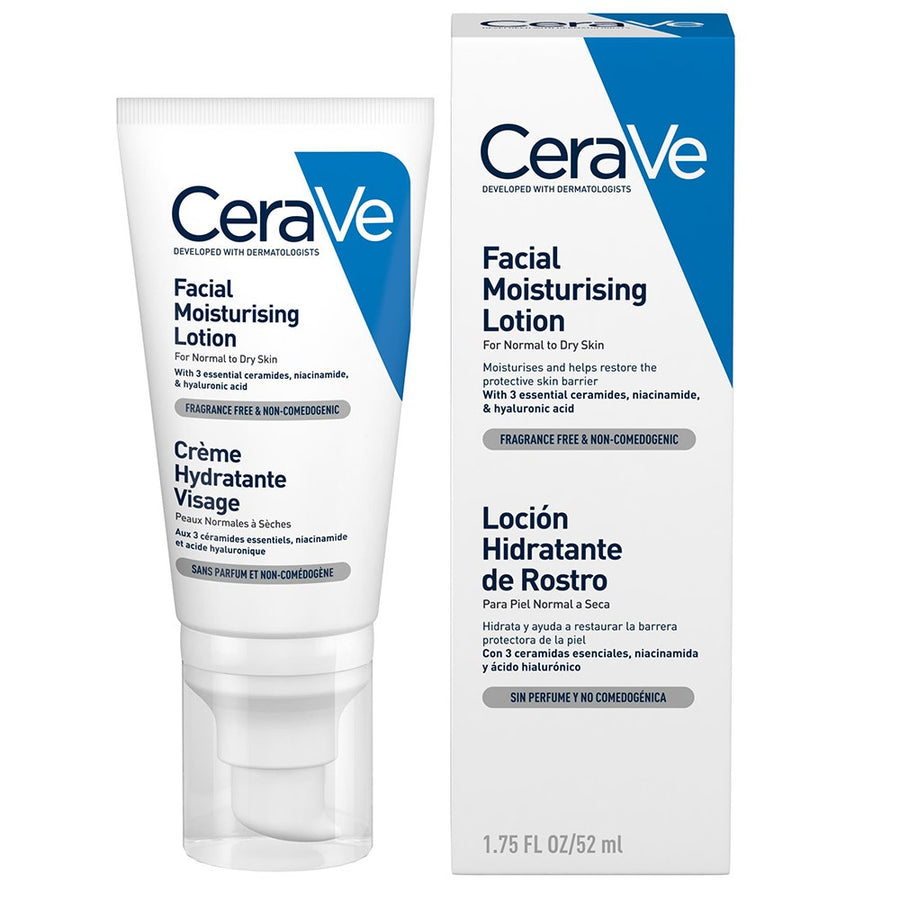 Cerave Face Facial Moisturising Lotion Normal To Dry Skins 52ml (1.76fl oz)
