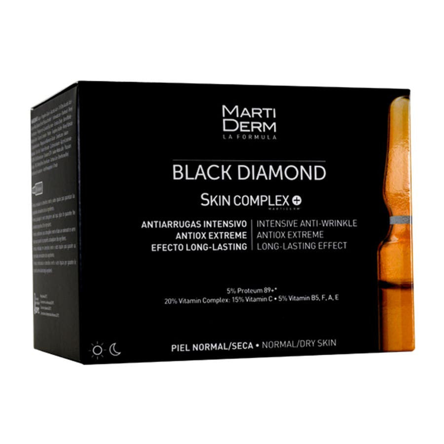 Martiderm Black Diamond Skin Complex Antioxydant X 10 Ampoules 20 ml (0,68 fl oz) 