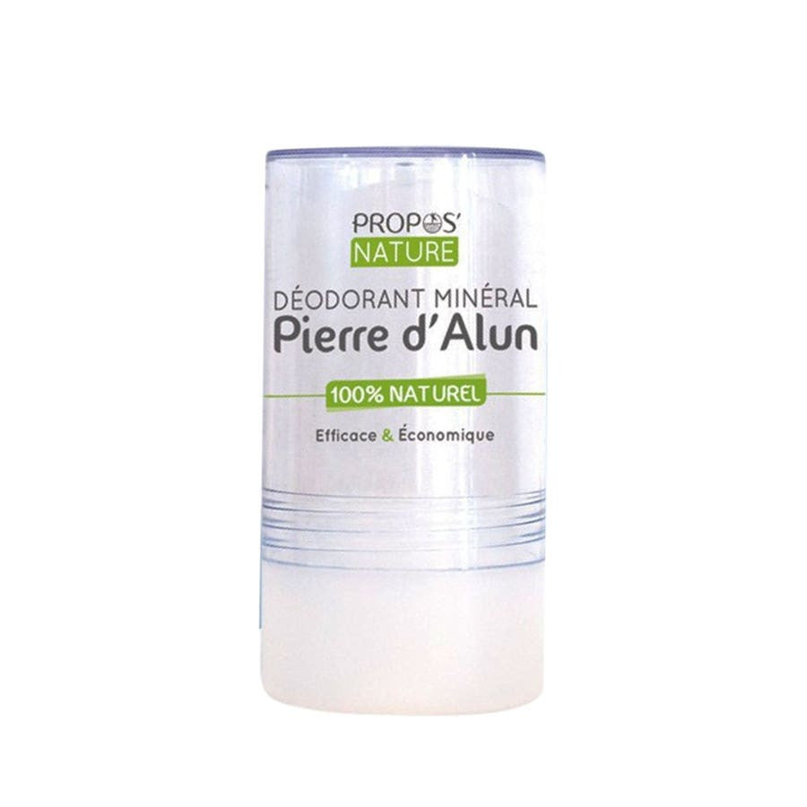 Déodorant Propos'Nature Minéral Pierre D'alun Bio 120 g 