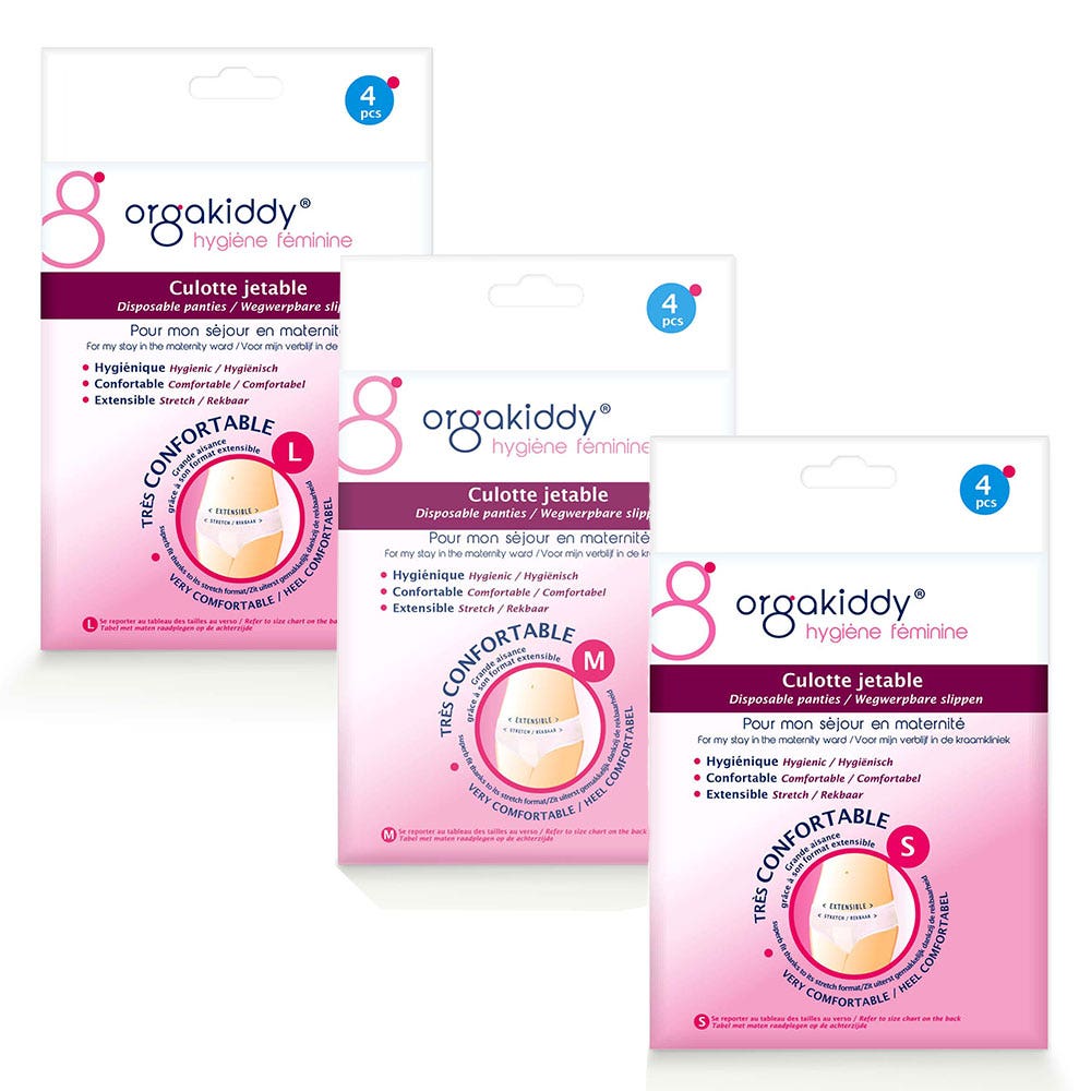Orgakiddy Disposable Pants X4
