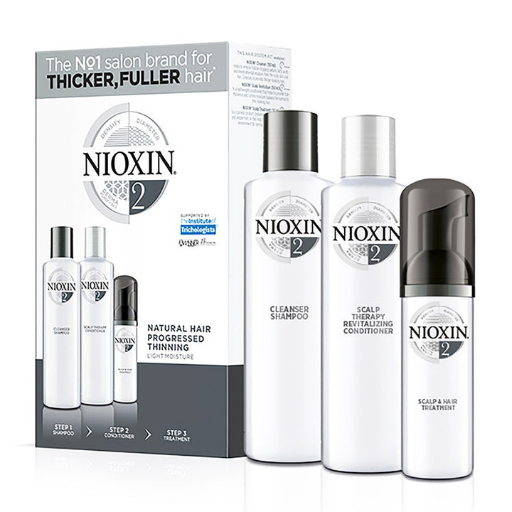 Nioxin Kit 2 Natural Hair Progressed Thinning 340ml (11.49fl oz)